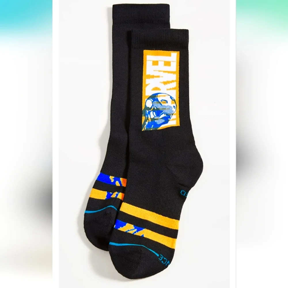 NWT Kid's Marvel Mark 3 Stance Crew Socks